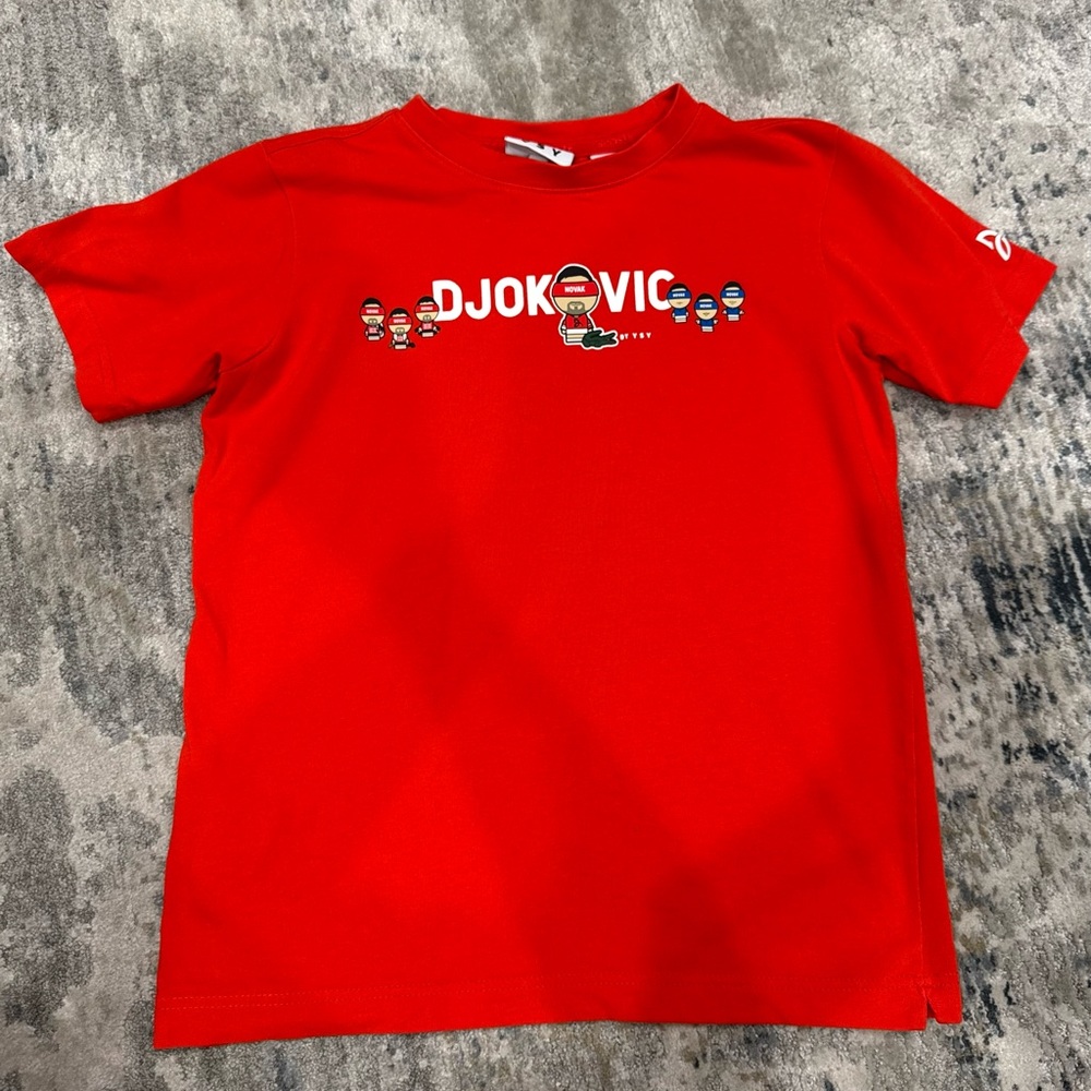 Lacoste Red Short Sleeve Tee